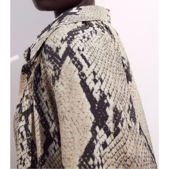 H&M ~Balloon-sleeved Tunic Dress (NWOT) - Picture 7 of 10